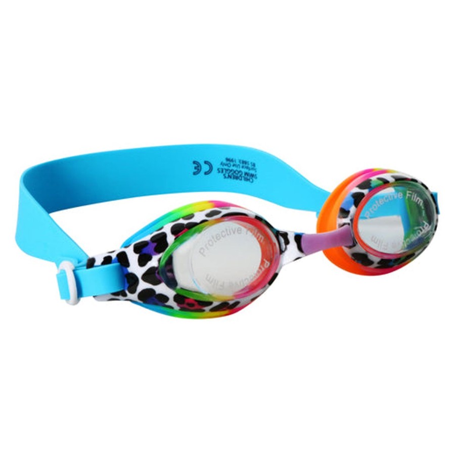 Kids HIGHFIVE Swimming Goggles | Print Swim Goggles Cheetah