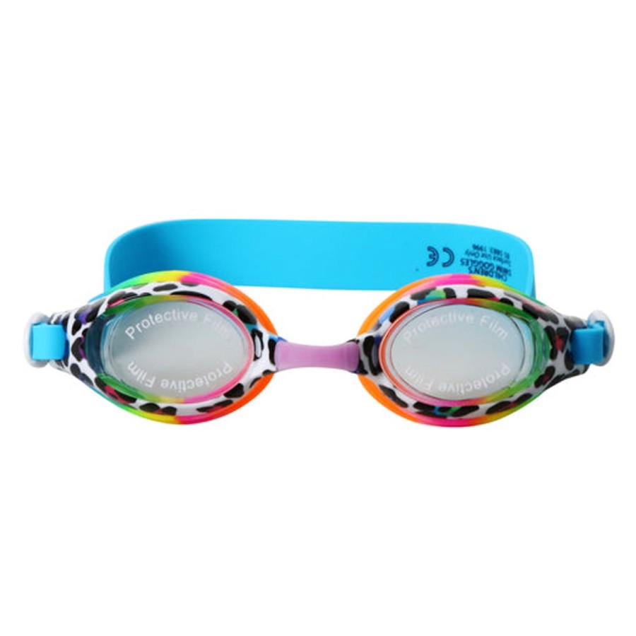 Kids HIGHFIVE Swimming Goggles | Print Swim Goggles Cheetah