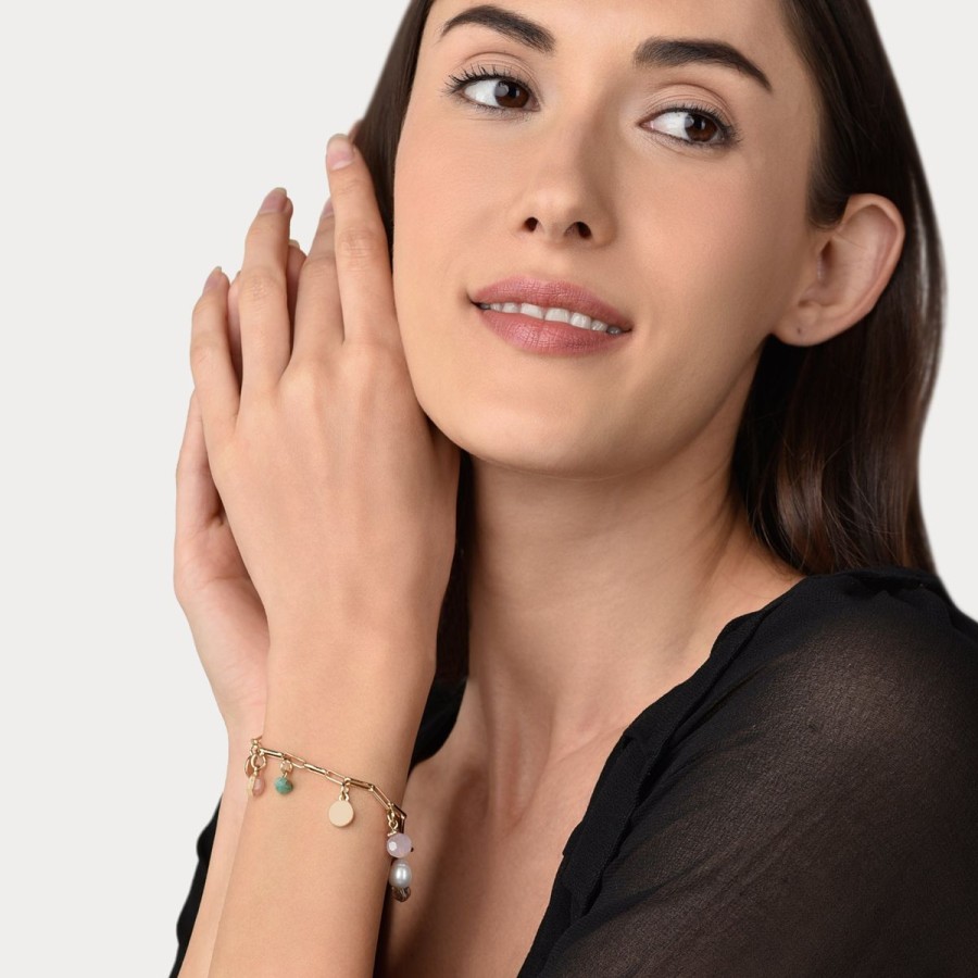 Women Accessorize Resort Jewellery | Gold Meadow Muse Charmy Bracelet