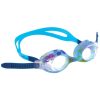 Kids Dolfin Swimming Goggles | Flipper Flowers Youth Goggles Blueberry