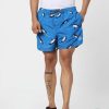 Men JACK & JONES Swimwear And Board Shorts | Mid-Rise Swim Shorts Penguin