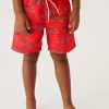 Kids Marks & Spencer Swimsuits For Boys | Alligator Swim Shorts Orange