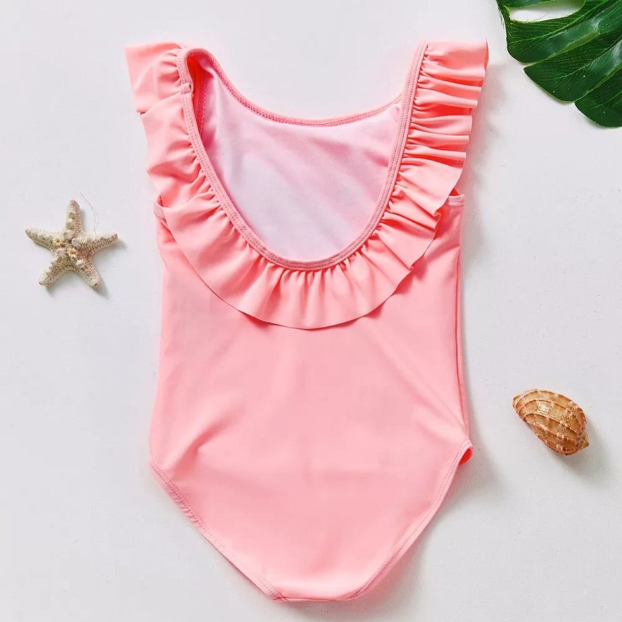 Kids The Beach Company Swimsuits For Girls | Shooting Rainbow Sequin Swimsuit