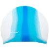 Swim Equipment Sporti | Long Hair Multi Color Silicone Swim Cap Blue