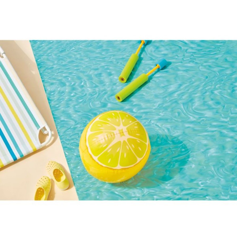 Kids H for Happy™ Pool Floats & Games | Sliced Lemon Jumbo Beach Ball