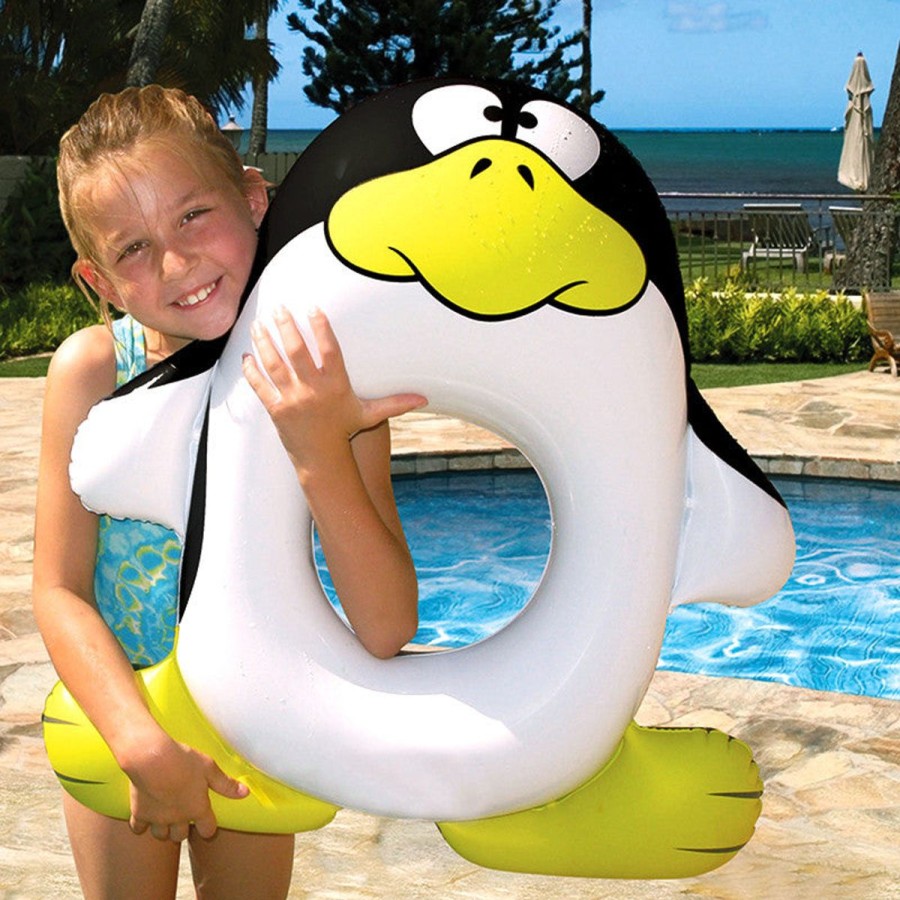 Kids Poolmaster Pool Floats & Games | Penguin Swim Tube