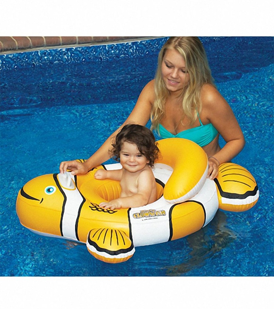 Kids Swimline Pool Floats & Games | Clownfish Baby Seat