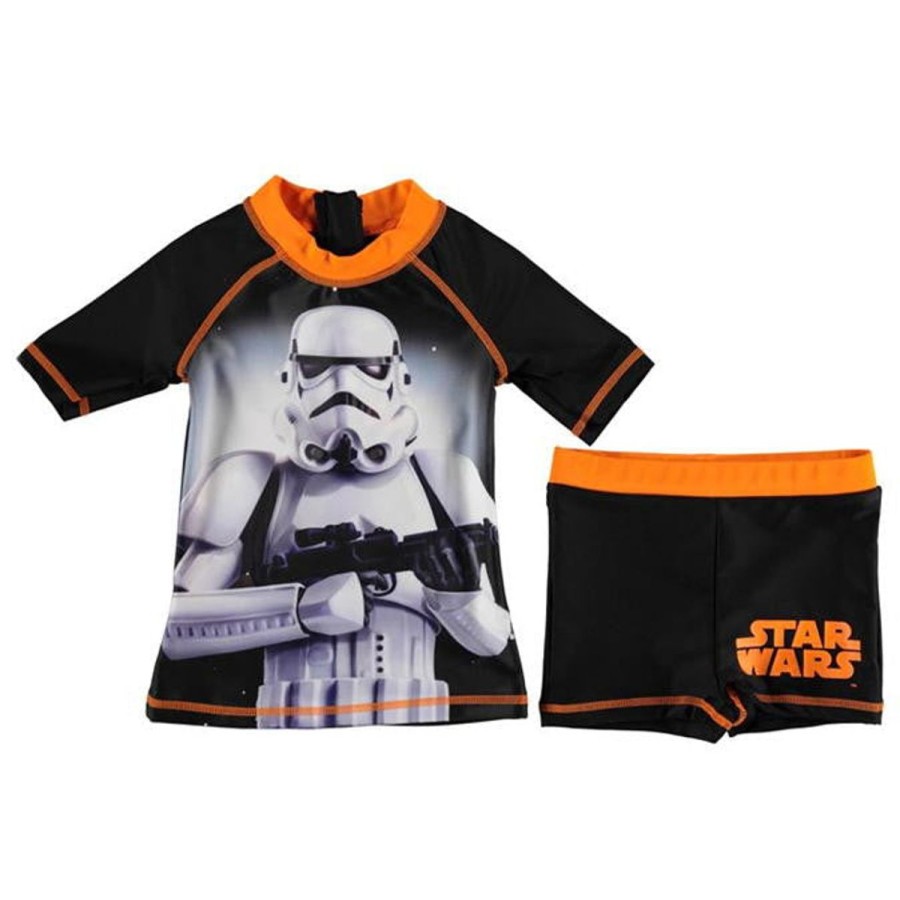 Kids The Beach Company Swimsuits For Boys | Star Wars 2Pc Swim Set