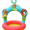 Kids ClubSwim Pool Floats & Games | Safari Inflatable Play Pool 48"