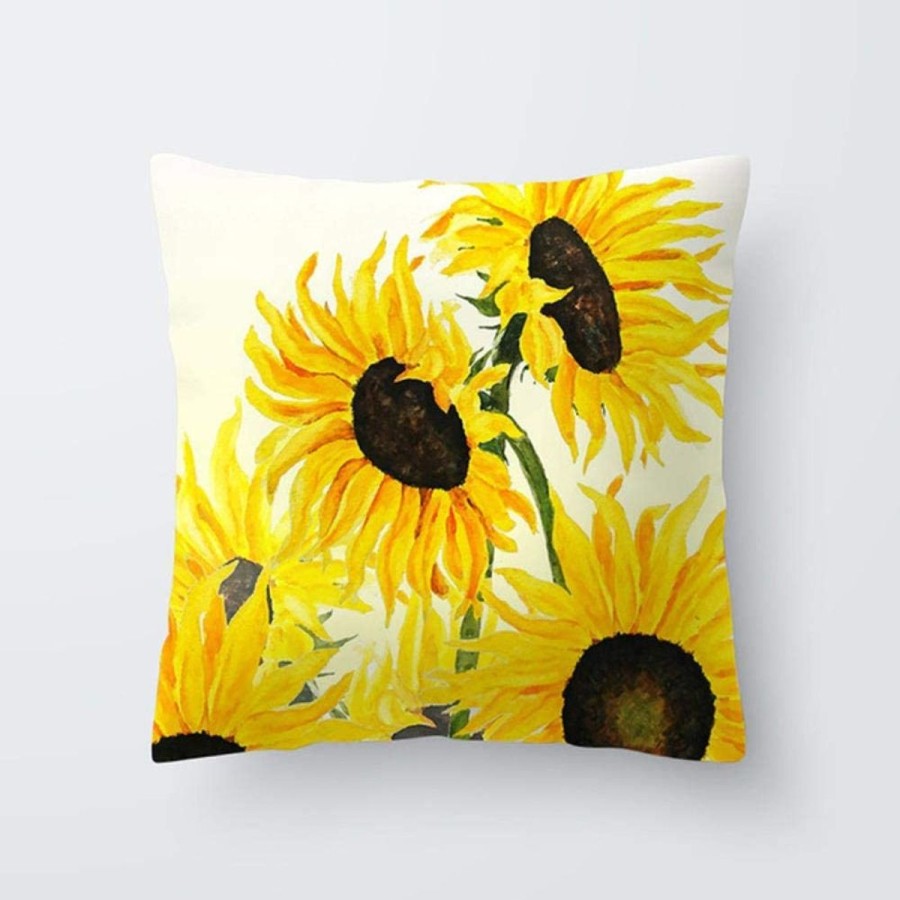 Pool Fun The Beach Company | Sunflower Print Cushion Cover Multi