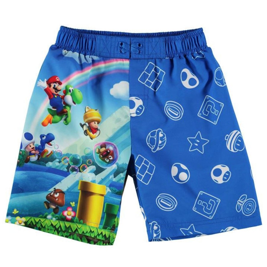 Kids The Beach Company Swimsuits For Boys | Nintendo Board Shorts