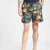 Men JACK & JONES Swimwear And Board Shorts | Navy Printed Swim Shorts