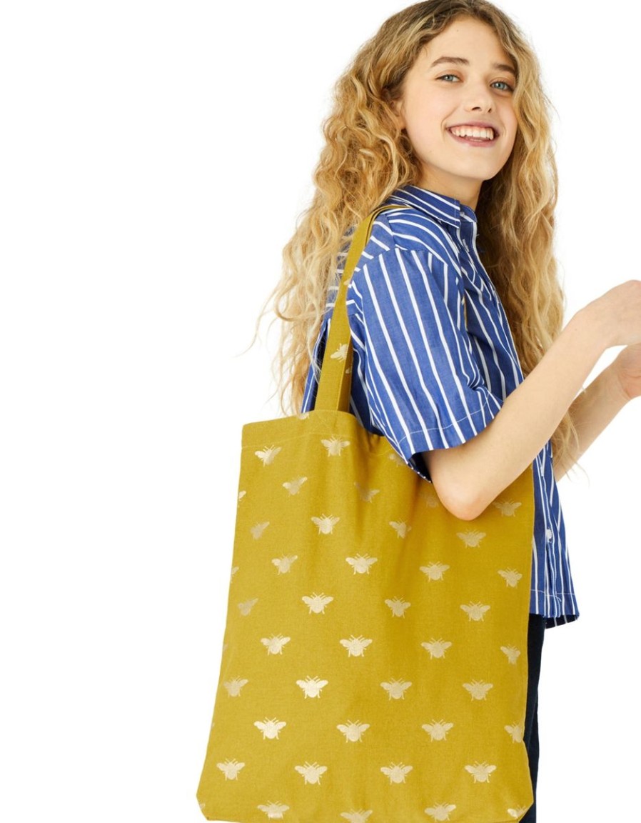 Women Accessorize Bags & Totes | Foil Print Bag