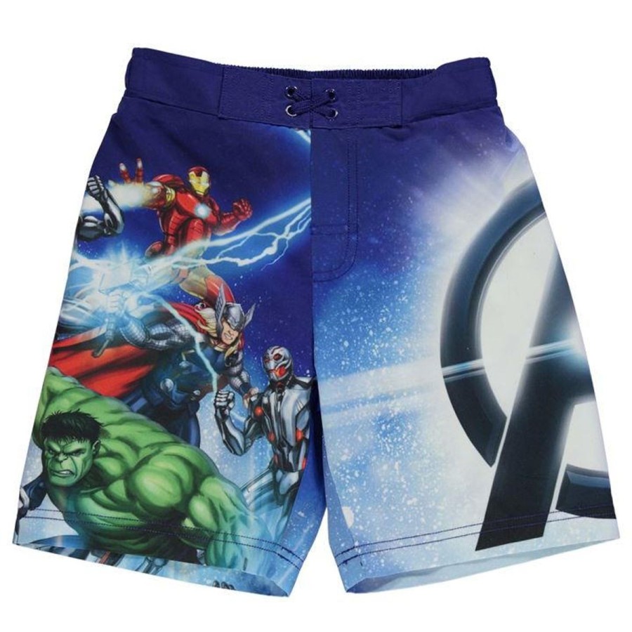 Kids The Beach Company Swimsuits For Boys | Avengers Board Shorts