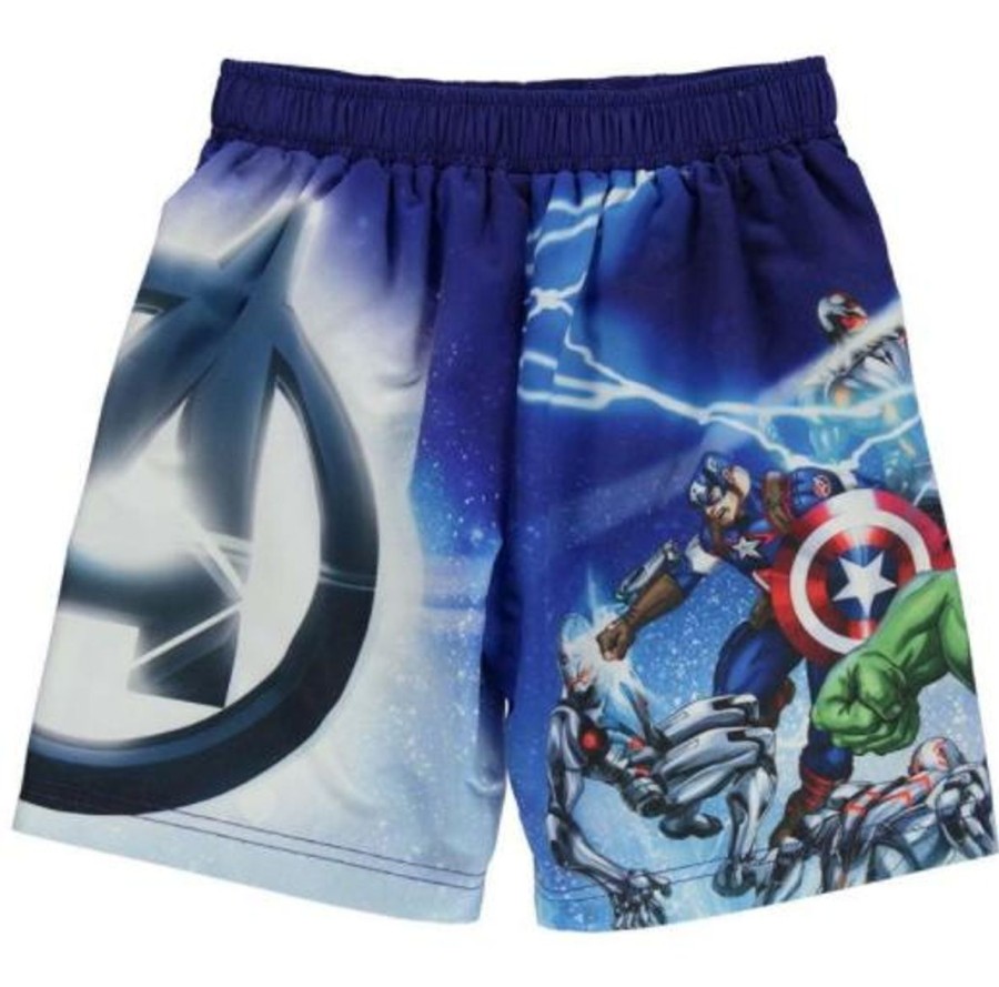 Kids The Beach Company Swimsuits For Boys | Avengers Board Shorts