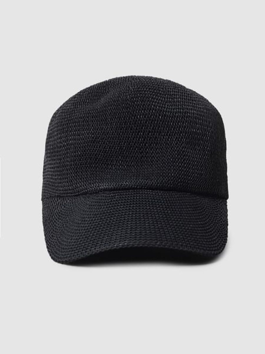 Women ONLY Beach Hats | Mesh Cap Black