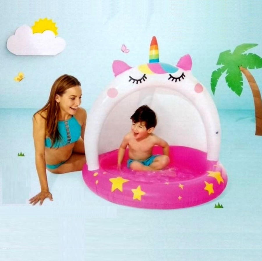 Kids The Beach Company Pool Floats & Games | Unicorn Baby Pool