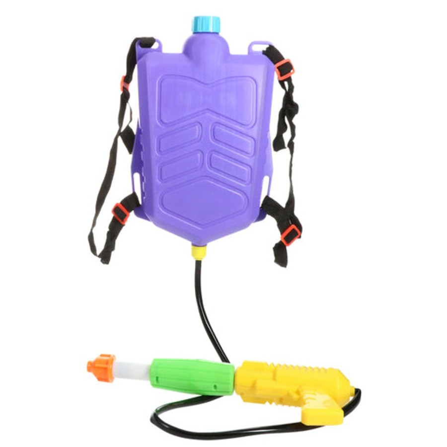 Kids HIGHFIVE Pool Floats & Games | Purple Backpack Water Gun