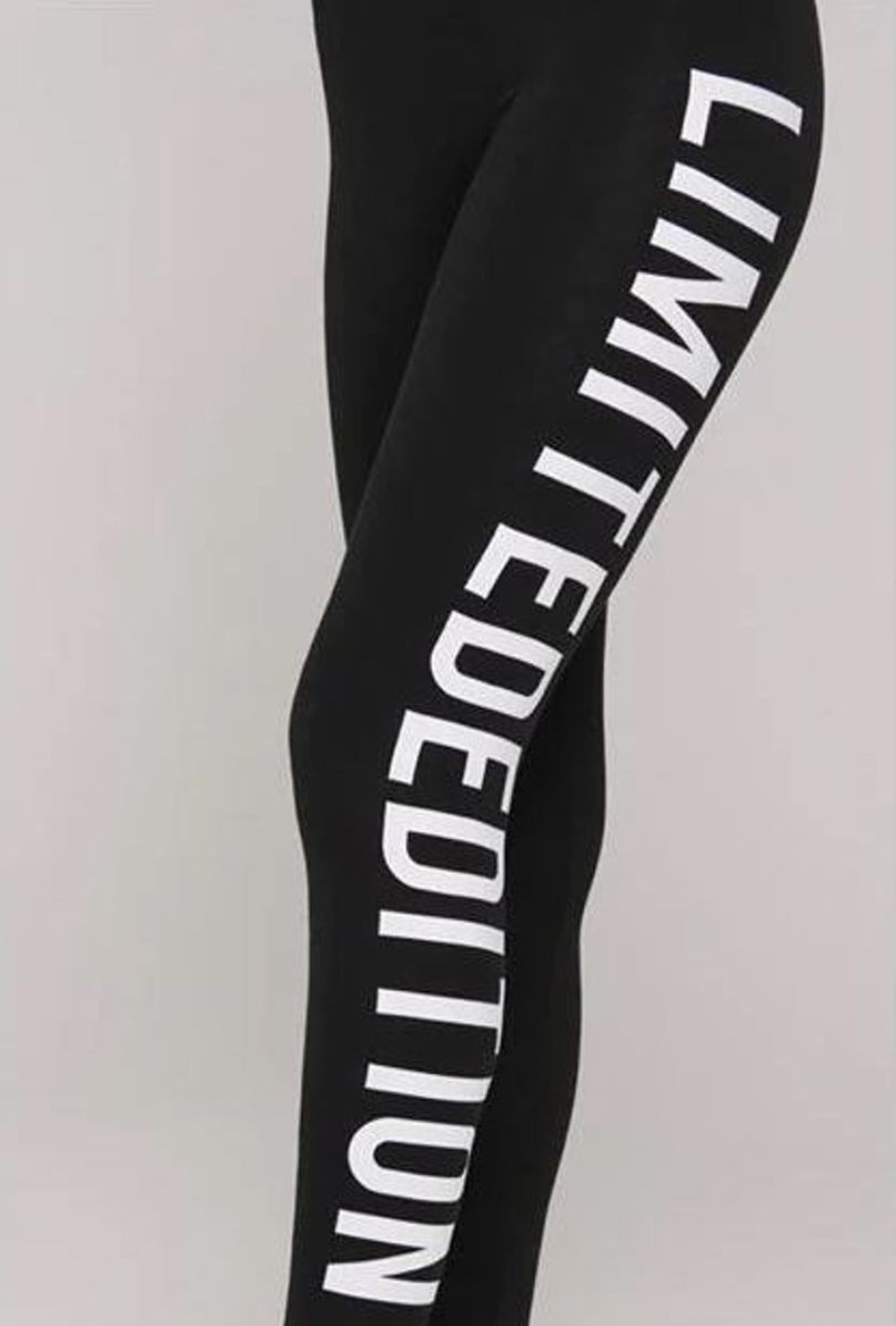 Women Golddigga Activewear | Limited Edition Logo Leggings Black