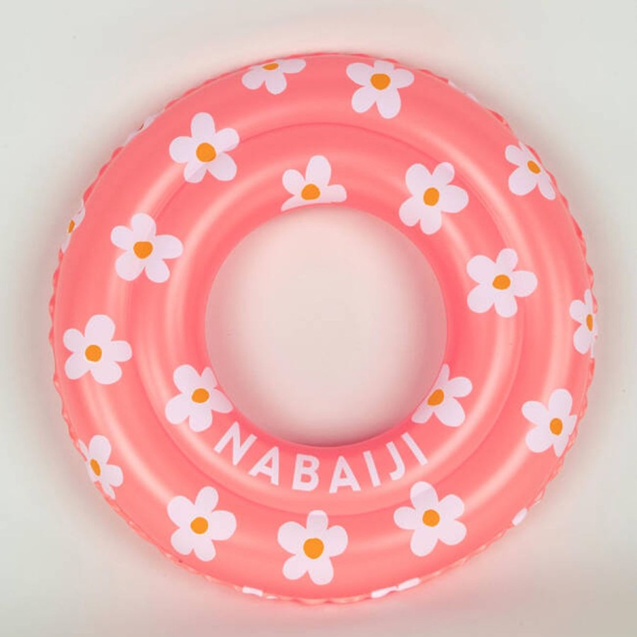 Kids NABAIJI Learn To Swim | Flower Power Swim Ring 51Cm Floral Print