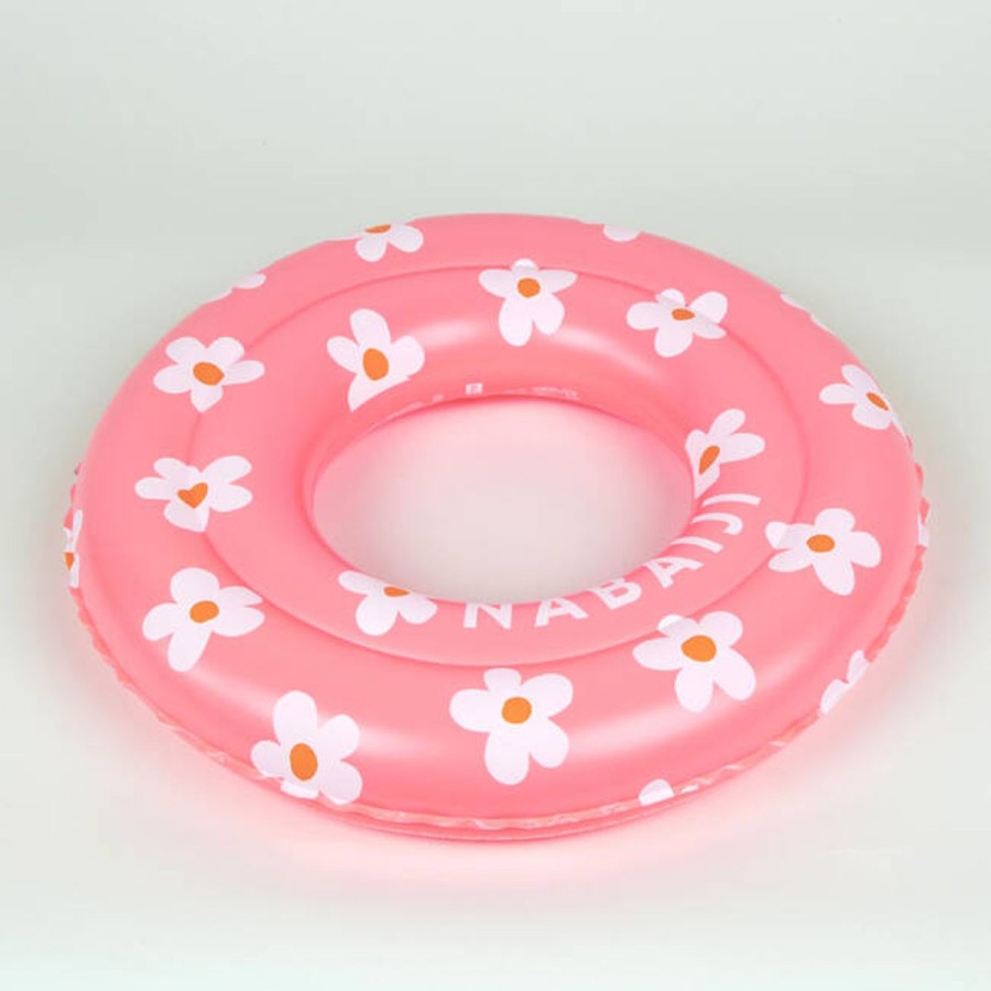 Kids NABAIJI Learn To Swim | Flower Power Swim Ring 51Cm Floral Print