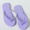 Women ONLY | Purple Flip Flops Lavender