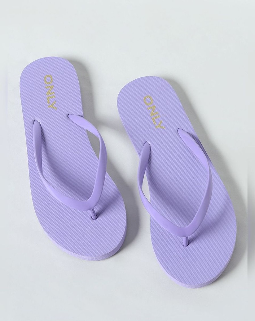 Women ONLY | Purple Flip Flops Lavender