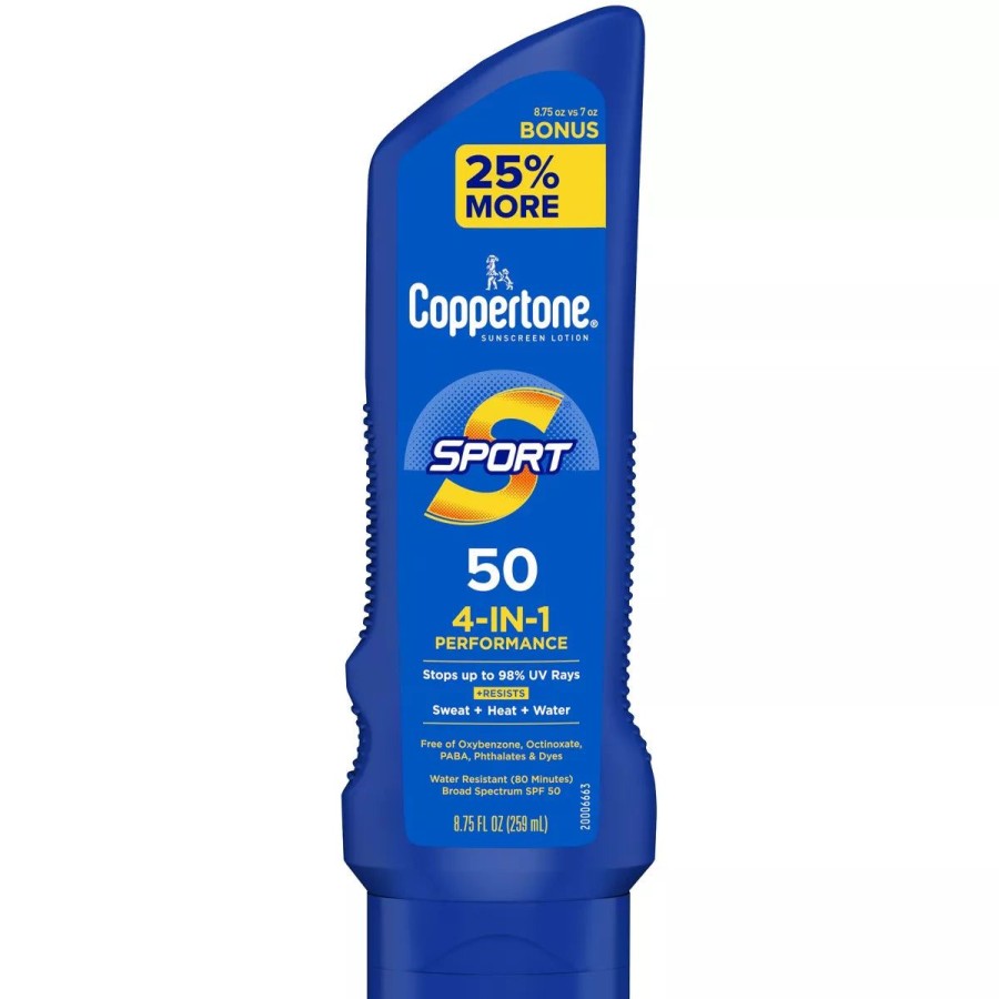 Women Coppertone Suncare | Sport Sunscreen Lotion - Spf 50 259Ml