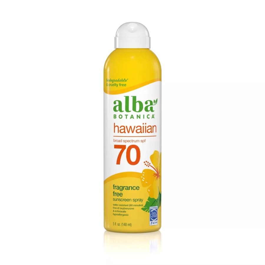 Women Alba Botanica Suncare | Alba Botanica Hawaiian Fragrance Sunscreen Spray - Spf 70 - 148Ml