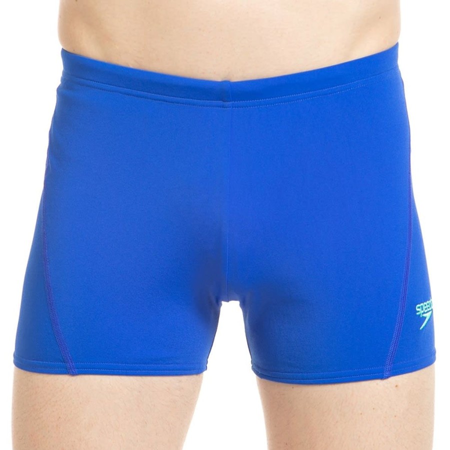 Men Speedo Swimwear And Board Shorts | Speedo Essential Splice Aquashort Beautiful Blue/Green Glow