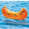 Kids Swimline Pool Floats & Games | Inflatable Kiddy Canoe Orange