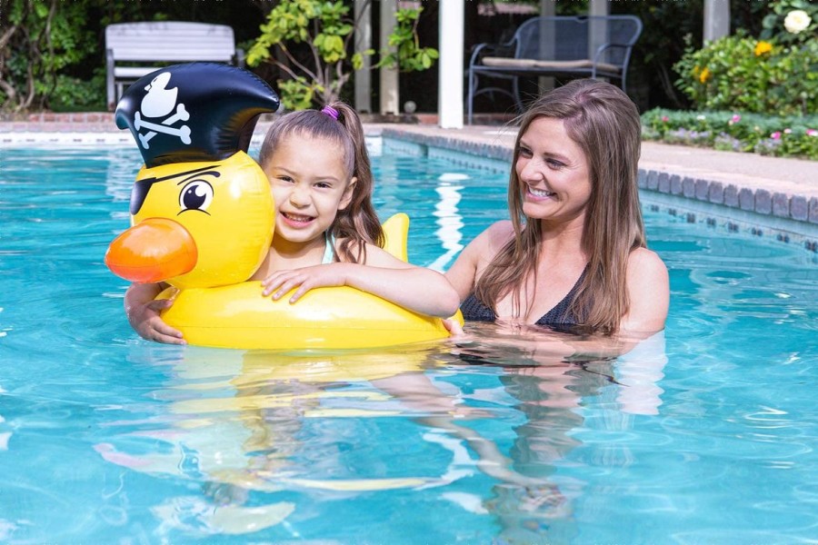 Kids Poolmaster Swim Rings & Seats | 22' Pirate Duck Tube