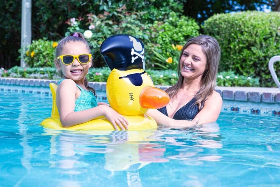 Kids Poolmaster Swim Rings & Seats | 22' Pirate Duck Tube