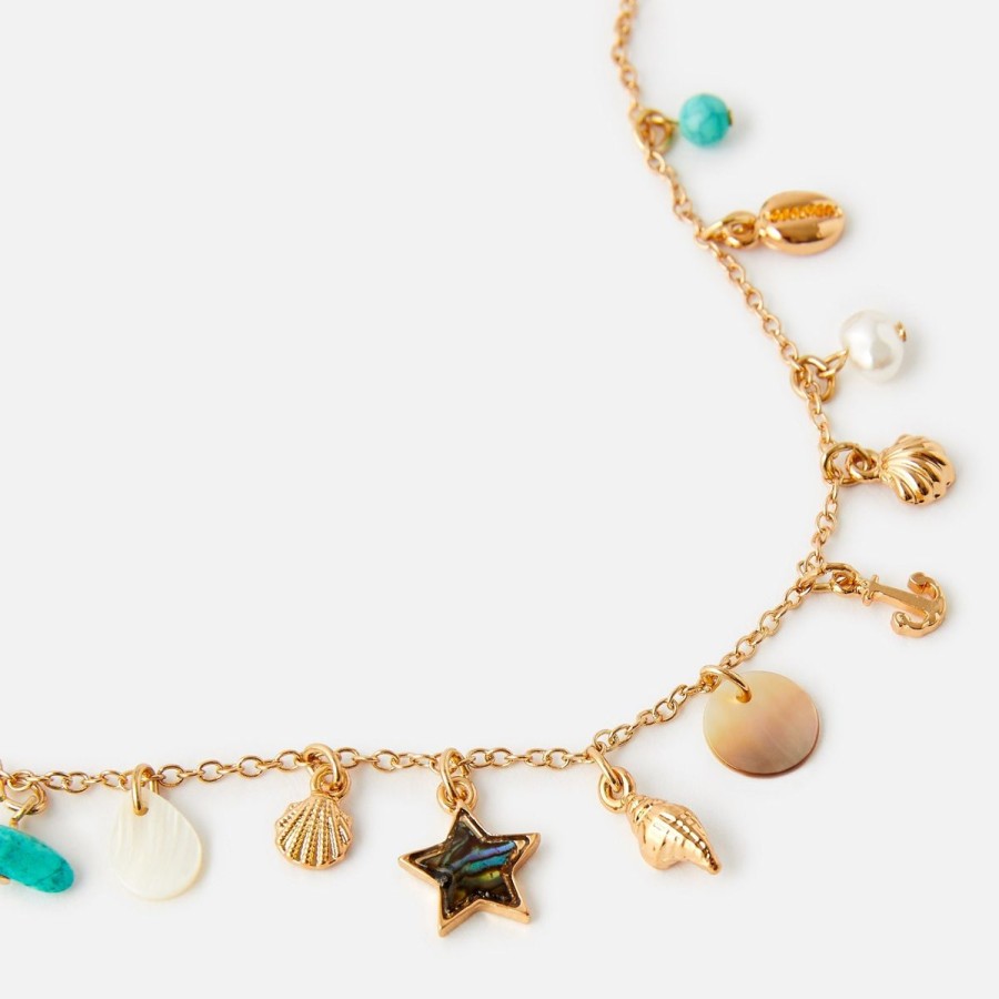 Women Accessorize Resort Jewellery | By The Sea Charm Anklet