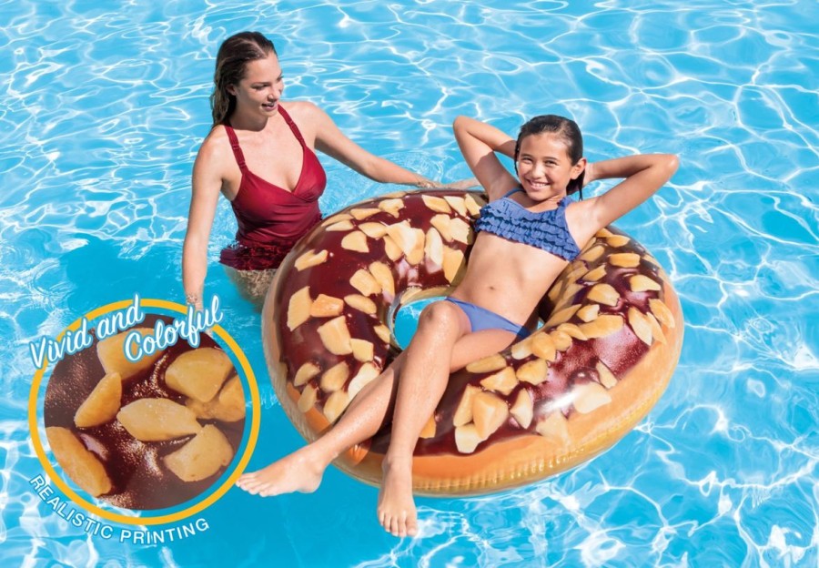 Pool Fun The Beach Company | Nutty Chocolate Donut Tube Pool