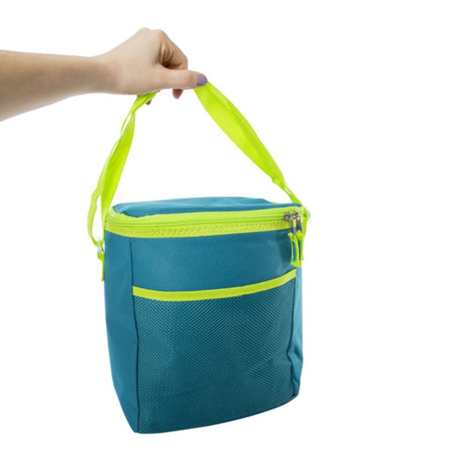 Women HIGHFIVE Travel Accessories | Collapsible 18-Can Cooler Tote Bag Blue