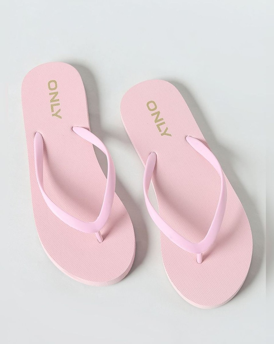 Women ONLY | Pink Flip Flops Seashell Pink