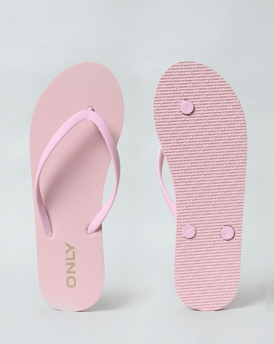 Women ONLY | Pink Flip Flops Seashell Pink