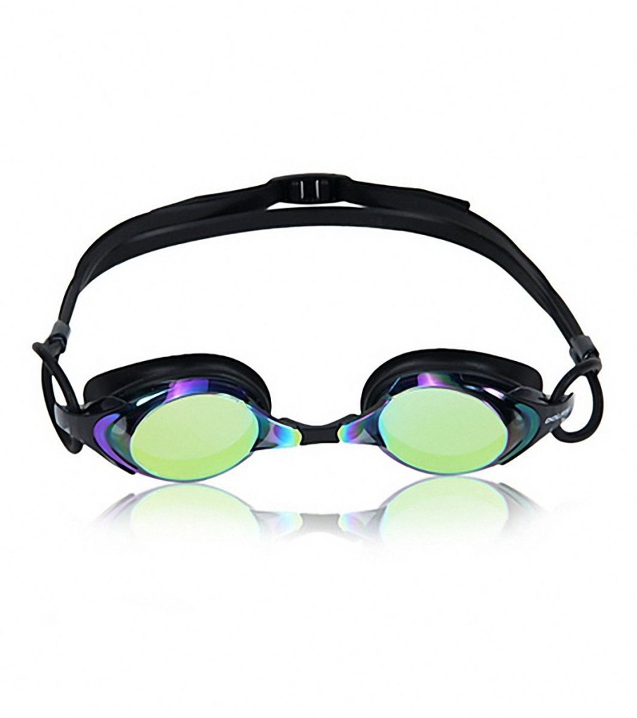 Men Dolfin Swimming Goggles | Victor Antifog Mirror Swim Goggles Black