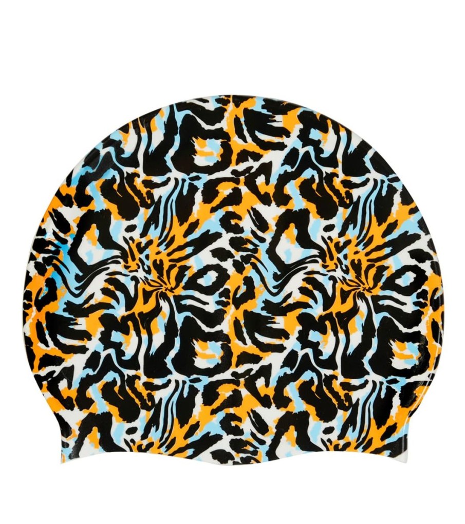 Swim Equipment Sporti | Tiger Mingle Silicone Swim Cap Multi