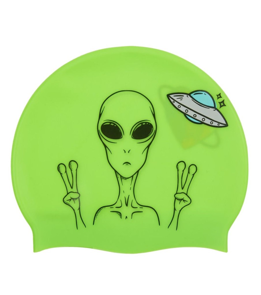 Swim Equipment Sporti | Silicone Swim Cap Spaced Out