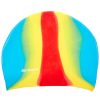 Swim Equipment Sporti | Long Hair Multi Color Silicone Swim Cap Rainbow