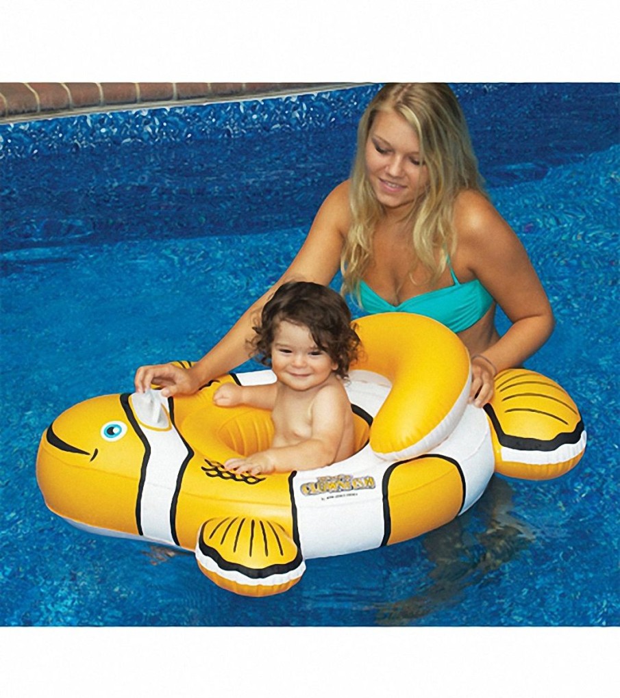 Kids Swimline Swim Rings & Seats | Clownfish Baby Seat