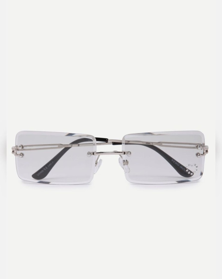 Women Vero Moda Sunglasses | Transparent Frameless Sunglasses