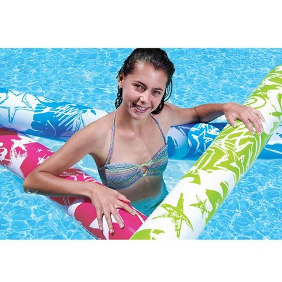 Pool Fun Poolmaster | Graffiti Fun Noodle (Inflatable) - Green