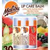 Women Malibu Sun Suncare | Lipbalm Vanilla/Tropical/Strawberry 3-Pack