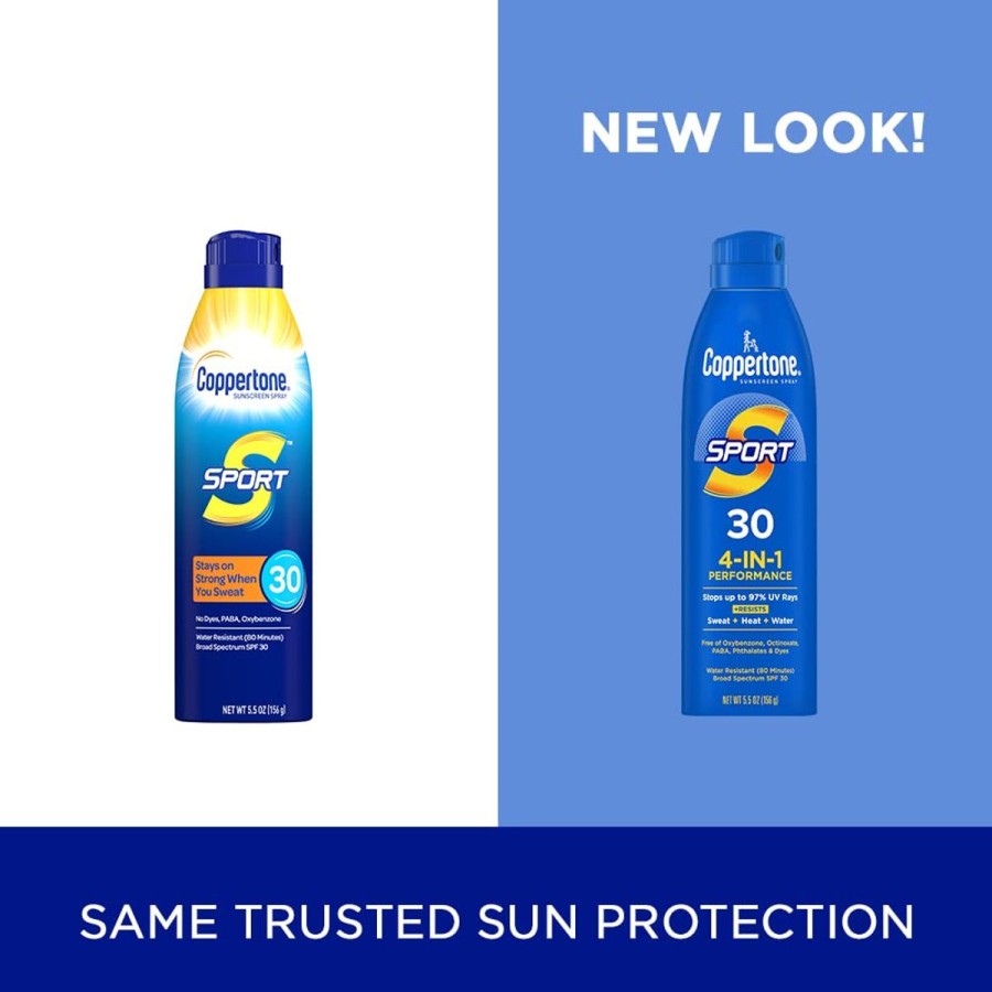 Women Coppertone Suncare | Sport Sunscreen Spray Spf 30 (2 Options)