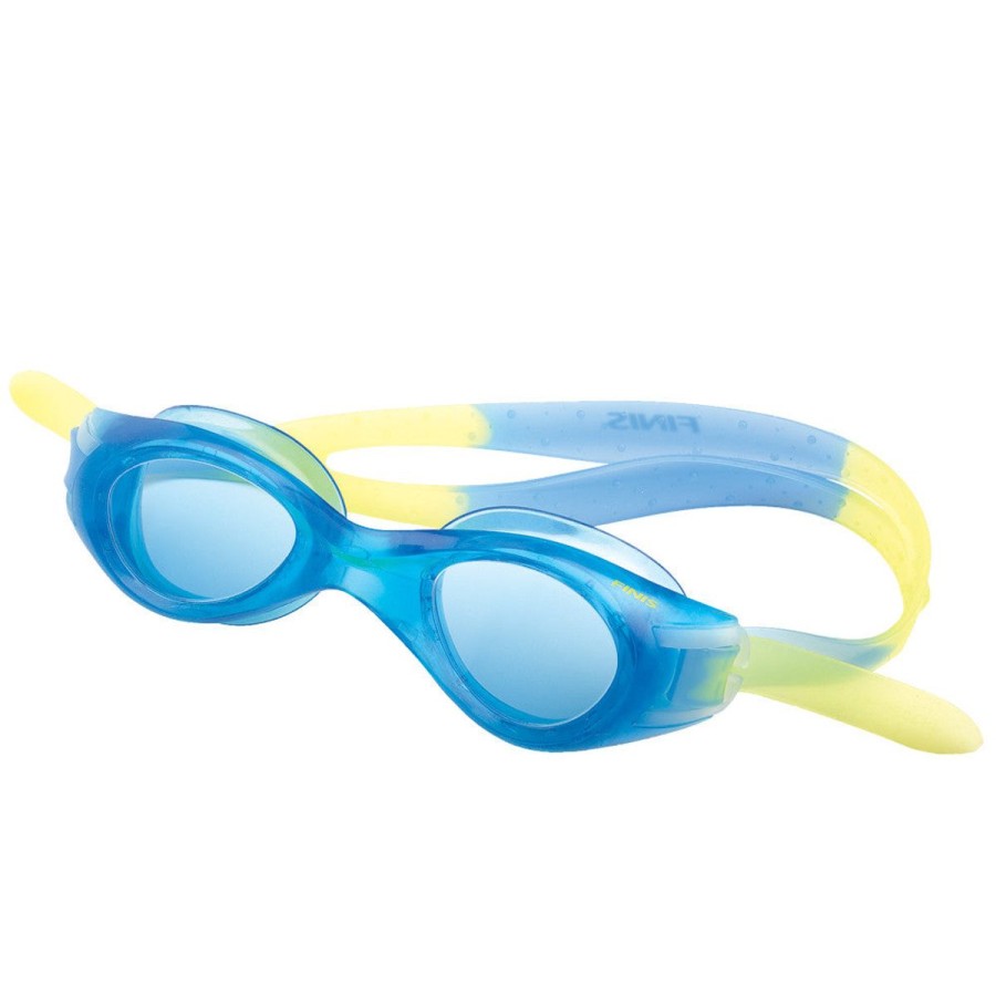 Kids FINIS Swimming Goggles | Finis Kids Nitro Goggles Blue/Yellow