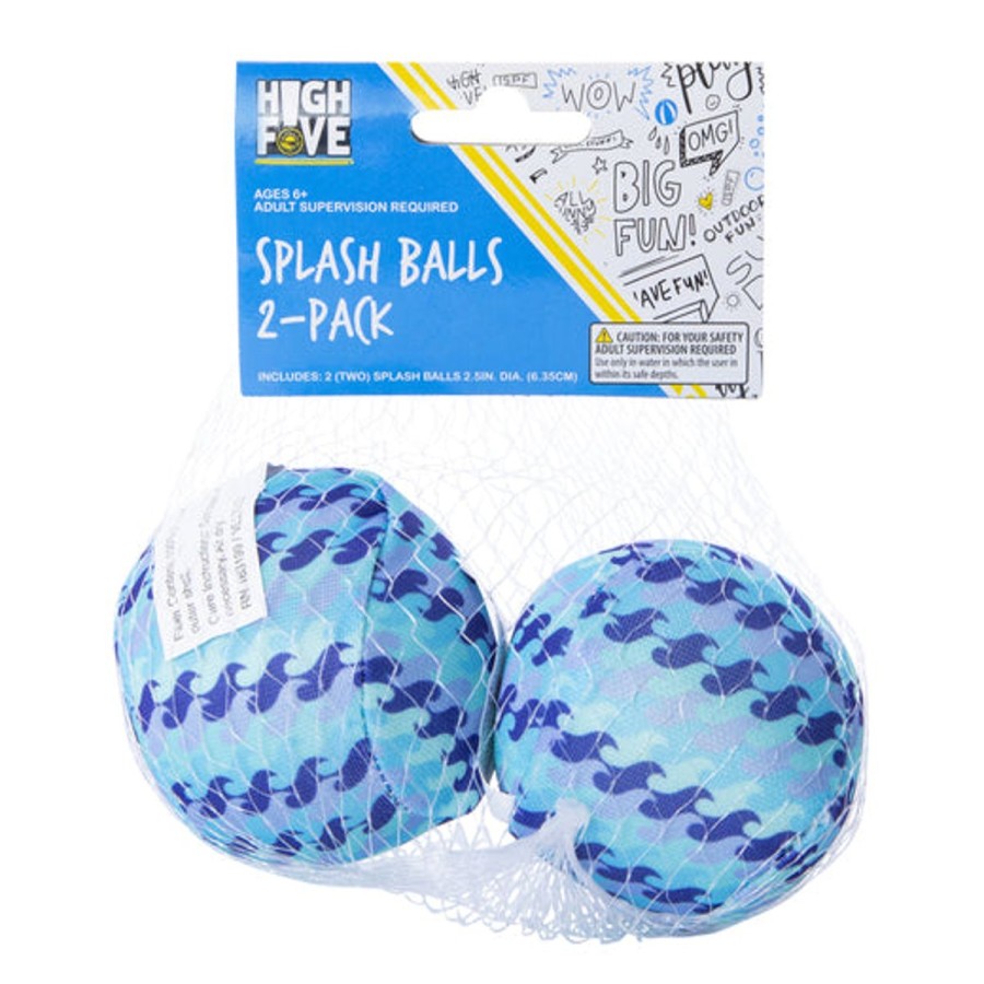 Pool Fun HIGHFIVE | Dunk 'N Drench Splash Balls™ 2-Pack Wave