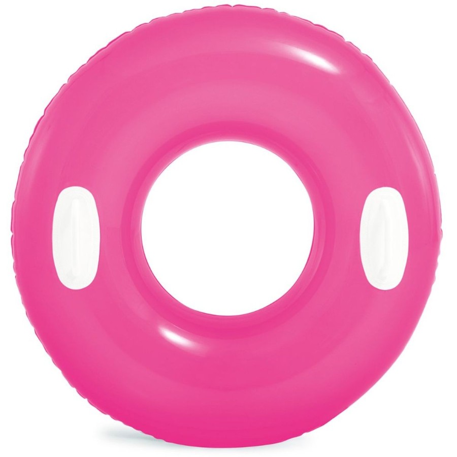 Kids The Beach Company Swim Rings & Seats | Pink Neon Pool Tube